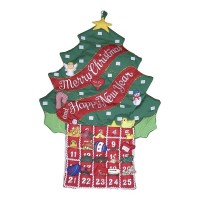 Christmas Tree Hanging Advent Calendar