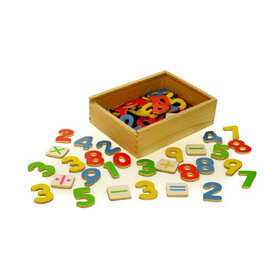 Magnetic Numbers - Wooden