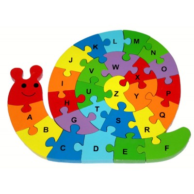 Alphabet Snail Puzzle
